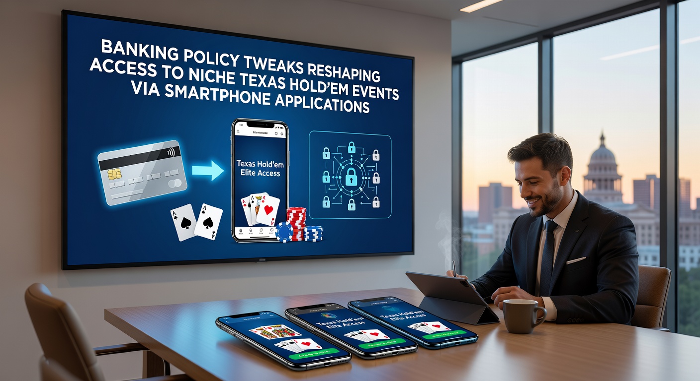 Smartphone apps facilitating niche poker events amid policy changes