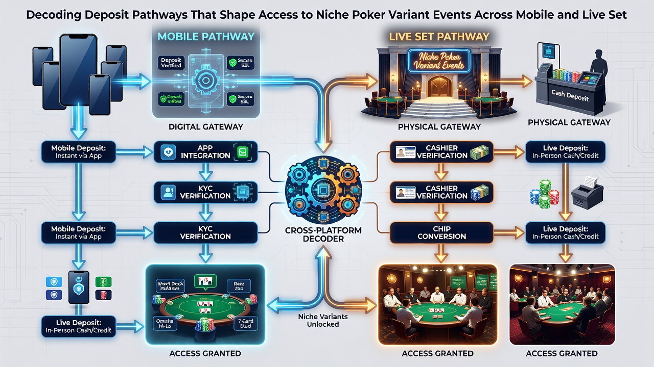 Vergleich von Einzahlungsoptionen zwischen mobilen Poker-Apps und Live-Casino-Schaltern