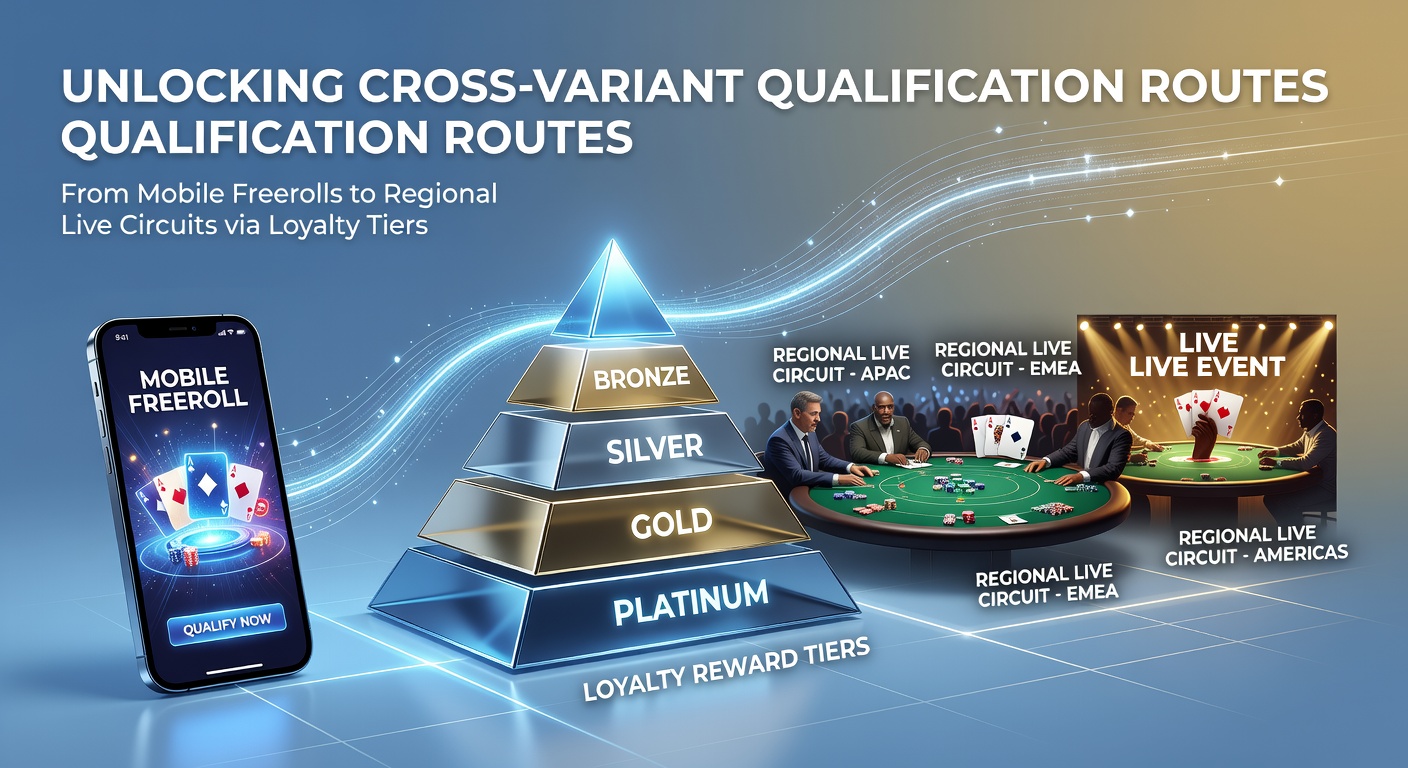 Treueprämienstufen in mobilen Poker-Apps ermöglichen Qualifikationen über Varianten hinweg