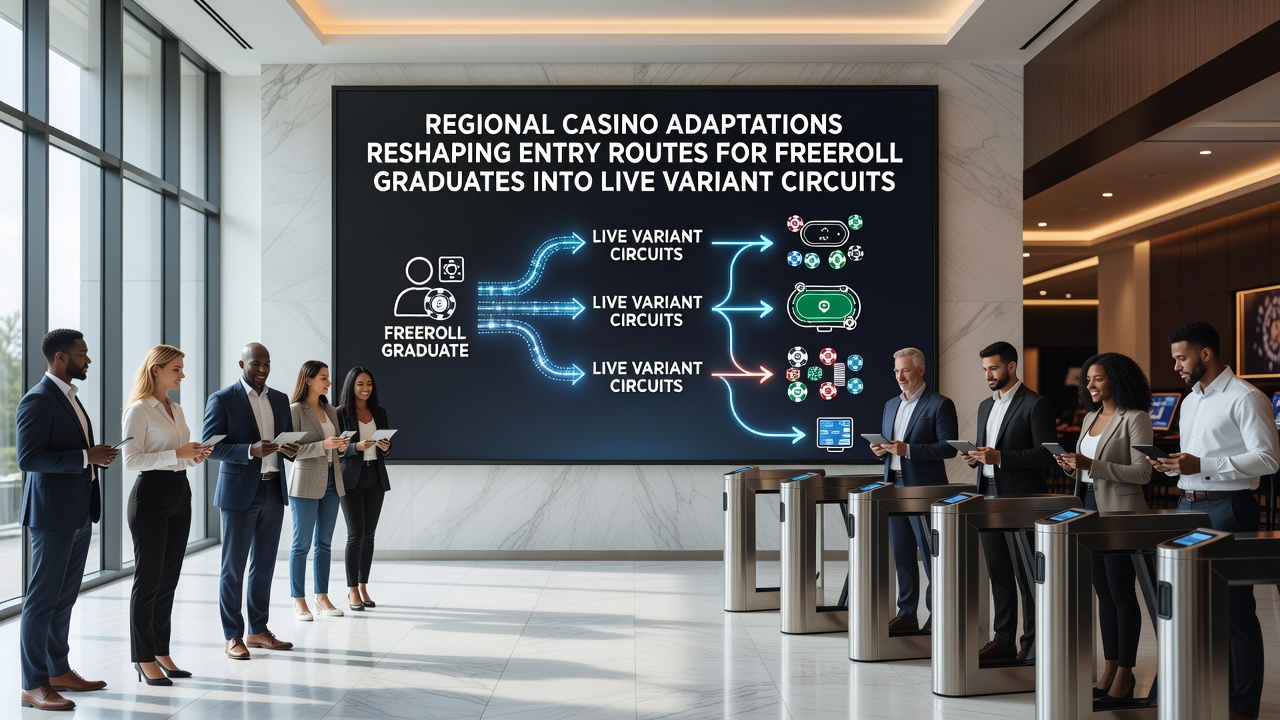 Regionale Casinos passen ihre Strukturen an, um Freeroll-Absolventen den Übergang in Live-Varianten-Circuits zu erleichtern