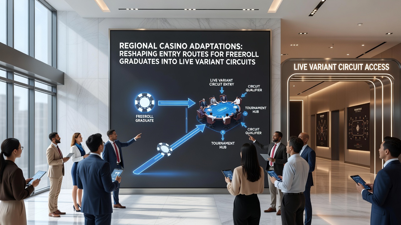 Live-Varianten-Circuits in regionalen Casinos integrieren Freeroll-Absolventen durch neue Qualifikationswege