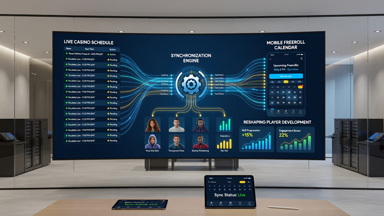 Mobile Kalender und Live-Casino-Synchronisation beeinflussen Poker-Entwicklungswege